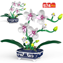 574PCS City Mini Orchid Potted Plants Building Blocks Toys - $24.99