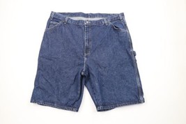 Vintage Dickies Mens 42 Faded Spell Out Baggy Dungaree Denim Shorts Jort... - $44.50