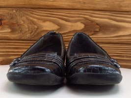 LifeStride Size 7.5 Flat Shoes Black Synthetic Women M Dual - £15.79 GBP