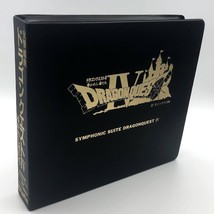 Symphonic Suite Dragon Quest IV 2-CD soundtrack black &amp; gold clamshell case 1990 - £50.87 GBP
