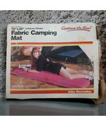 VTG Intex Fabric Camping Air Mattress 72&quot; x30&quot; CIB 1988 Pink 80s Retro D... - £19.45 GBP