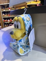 Disney Parks Baby Pluto Plush Doll in a Hoodie Pouch Blanket NEW image 2