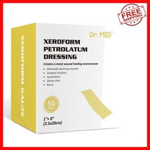 Xeroform Petrolatum Dressing Patch 1&quot;x8&quot; - 50 Sterile Non-Adherent Dress... - $852.39 MXN