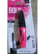 L.A. Colors Bold Mascara - VERY  Black - Lash Defining Brush-Brand New-S... - $16.13 CAD