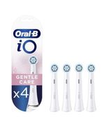 Oral-B iO Gentle Care Replacement Brush Heads, 4 Count, Sensitive, Genuine - $21.99
