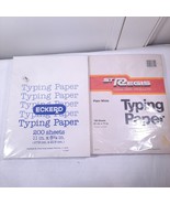 NEW Typing Paper Eckerd &amp; St. Regis 8.5x 11&quot; 2 Packs 300 Sheets total Vi... - £21.79 GBP