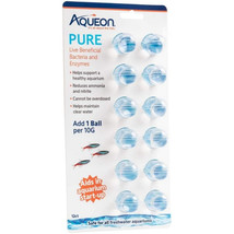 Aqueon Pure LIve Beneficial Bacteria and Enzymes for Aquariums 12 count - $45.61