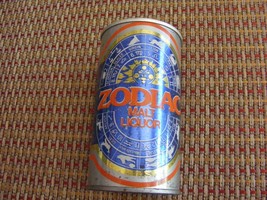 Vintage Steel Zodiac Malt Liquor Beer Can  V - $185.49 MXN