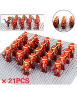 21pcs Japanese Samurai Bushi Warriors Custom Minifigure Set J - $29.89