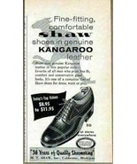 1957 Print Ad Shaw Kangaroo Leather Men&#39;s Shoes Coldwater,Michigan - £5.61 GBP