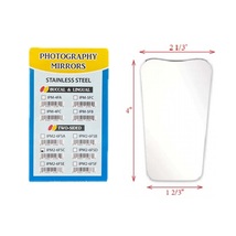 Plasdent IPM2-6FSC Intraoral Photo Mirror Two-Sided Extra Large 1/Pk - $25.00