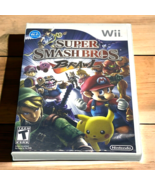 Super Smash Bros. Brawl (Nintendo Wii, 2008) Complete with Manual 4 Play... - £15.94 GBP