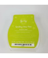 SPARKLING CITRUS PEAR SCENTSY FULL SIZE BAR FOR WAX MELT WARMER CANDLE 3... - £6.76 GBP