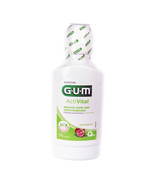Sunstar G.U.M ActiVital Fluoride Mouthrinse Fresh Mint 300ml - $148.60 MXN