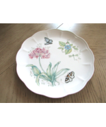 Lenox Butterfly Meadow Dinner Plate 11&quot; Eastern Tailed Blue Butterfly - $180.68 MXN