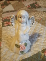 Vintage  Porcelain Angel Bell~5 Inches Tall - £11.65 GBP