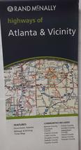 Atlanta &amp; Vicinity, Gerogia: Major Roads and Highways Rand McNally - $10.88