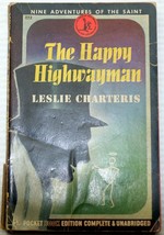 vntg 1945 pb THE HAPPY HIGHWAYMAN (The Saint #21) Nine adventures Simon Templar - £12.69 GBP