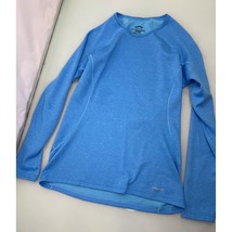 Patagonia Capilene 3 Women&#39;s Base Layer Shirt Blue Long Sleeve Pullover XS - £19.45 GBP