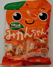 Japanese Kawaguchi Fruit Hard Candies - Mikan Chan (Mandarin Flavor) - 90g - $1.54