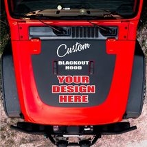 AnyStickerYouWant - Custom Blackout Hood Vinyl Decal Sticker Fits on &amp; C... - $129.99