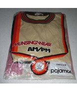 Munsingwear Ski Knit Pajama Set Vintage Banded Sleeves/Cuffs New Old Sto... - $99.99
