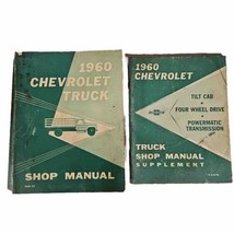 1960 Chevrolet Truck Shop Manual and 1960 Supplement - £27.06 GBP