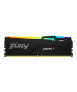 Kingston KF552C40BBA-8 8GB 5200MT/S DDR5 CL40 DIMM FURY BEAST RGB - $1,339.22 MXN