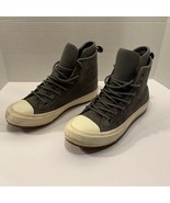 Converse Chuck Taylor All Star Waterproof Hi Top Gray Women Size 7.5. - $1,217.55 MXN