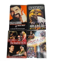 4 Wrestling Book Lot Mick Foley Good Mankind Have Day Death WCW Wrestlecrap WWE - £15.27 GBP