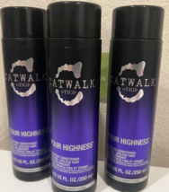 (3 Pack) Tigi Catwalk Your Highness Elevating Conditioner 8.45 Oz Trio - £14.79 GBP