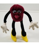 N) Vintage California Raisin Poseable Figure Toy 1988 Applause Hardee Fe... - £6.32 GBP