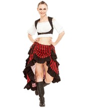 Women&#39;s Minerva High-Low Show Girl Skirt, High quality hand crafted, one by one. - £41.18 GBP+