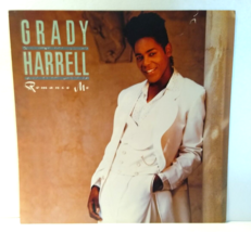 Grady Harrell POSTER Flat Ready To Frame Promo Art 1990 Soul R&amp;B Funk Vintage - $23.75