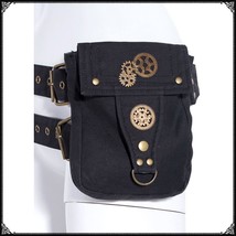 2023 New Fashion Fashion Women&#39;s Waist Bag steam Canvas Bag Women&#39;s Motorcycle   - £63.52 GBP