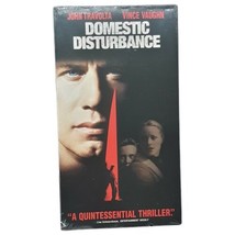 Domestic Disturbance VHS Tape 2002 Thriller John Travolta Vince Vaughn S... - £6.38 GBP