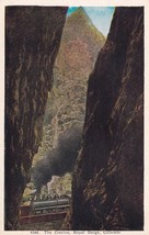 Royal Gorge Colorado CO The Crevice Train Railroad Postcard C57 - $4.09 CAD