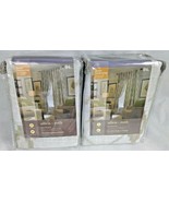 Allen + Roth Helina 52" x 84"  Back Tab Panel Thermal Room Set of 2  - $49.95