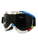 Gafas Esquí Snowboard Antiniebla Shatter Prueba Lente Mondrian Diseño - £16.98 GBP