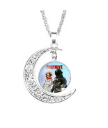 1 Fortnite Moon Crescent Necklace #1 - £10.11 GBP