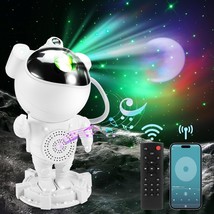 Star Astronaut Projector Light With Bluetooth Speaker, Galaxy Moon Nebula Ceilin - £39.53 GBP