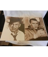 Pair of Frank Sinatra Black &amp; White Prints With Drink &amp; Hat 11 x 14 - $35.63