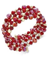 Style and Co Beaded Coil Bracelet - £7.06 GBP
