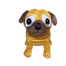 Kohl’s Cares Plush Yip Snap Yap 10&quot; Pug Dog Stuffed Animal Retired Curly Tail - £10.39 GBP