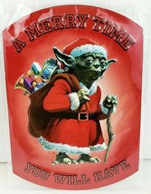 Star Wars Christmas Magnets Darth Vader Yoda R2D2 C3PO 5&quot; x 3&quot; Set Of 3 NWT - £11.75 GBP