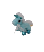 Dan Dee Collectors Choice Light Blue Unicorn Plush 7&quot; Stuffed Animal - $225.61 MXN