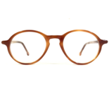 Vintage La Eyeworks Brille Rahmen BEBO 103 Brown Schildplatt Rund 43-20-135 - £55.28 GBP