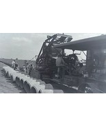 1930s - 40s Negative - Machinery Men Laying Cement Pipe For Farming Irri... - $423.48 MXN