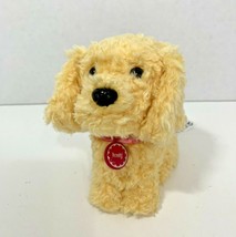 American Girl Honey golden retriever yellow lab puppy dog hard body plush pet - $6.92