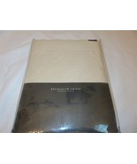 Donna Karan Essentials City Stripe Stone Beige Tailored king bedskirt $180 - $72.91